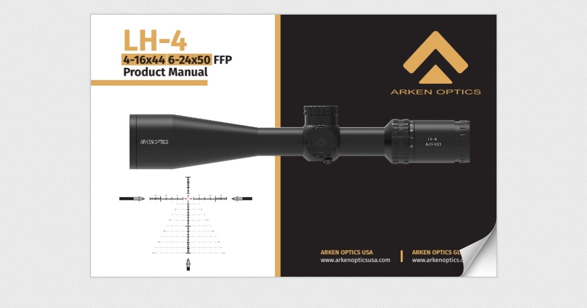 ARKEN OPTICS LH4 Product Manual