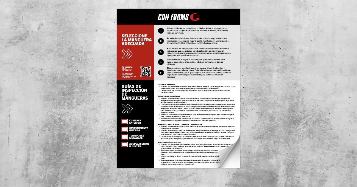 SPANISH CON FORMS HOSE INSPECTION SHEET