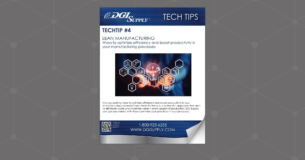 TechTip #4 USA - Lean Manufacturing