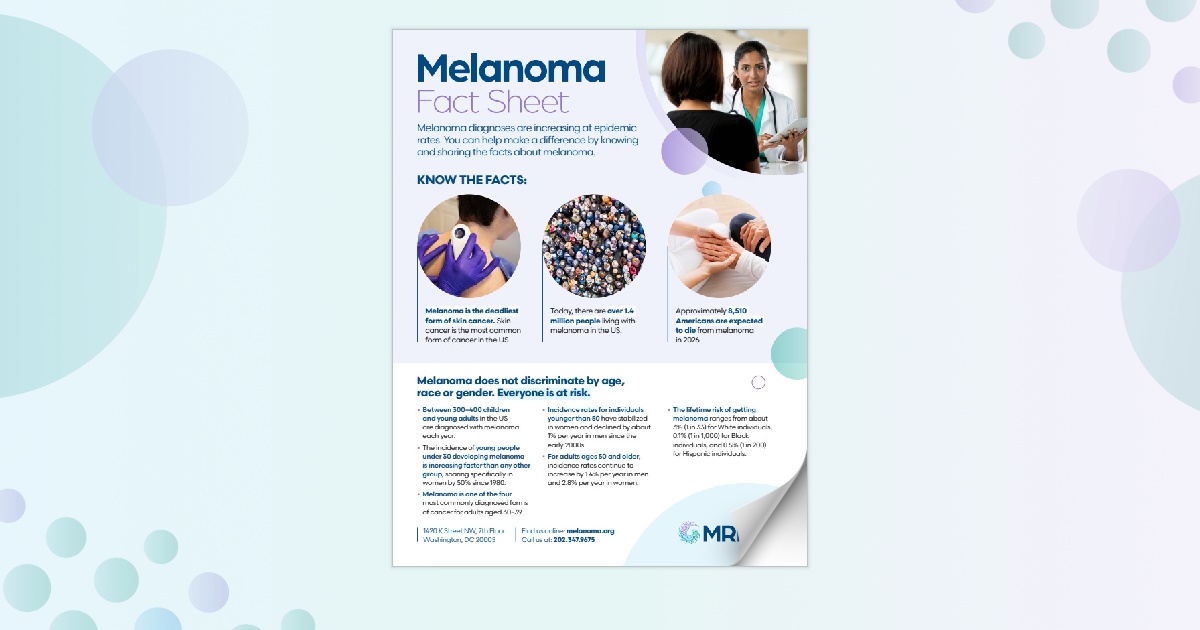 Melanoma Fact Sheet 2025
