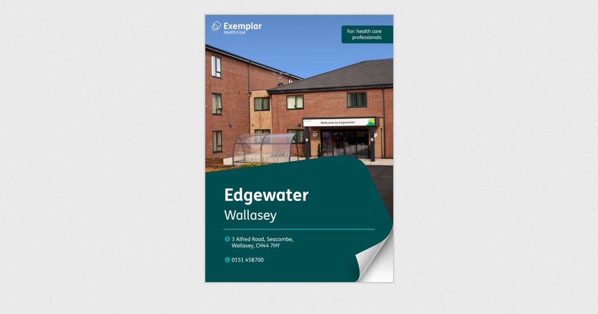 Edgewater care home in Wallasey