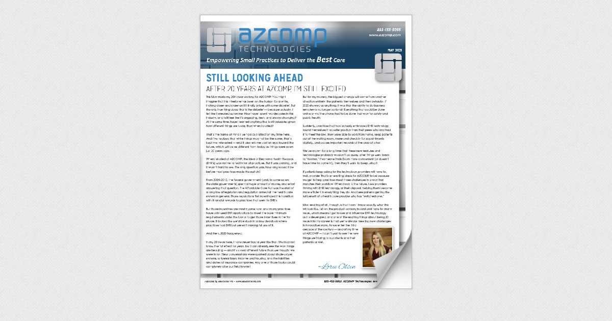 AZCOMP Technologies Medisoft - May 2021 - Page 2