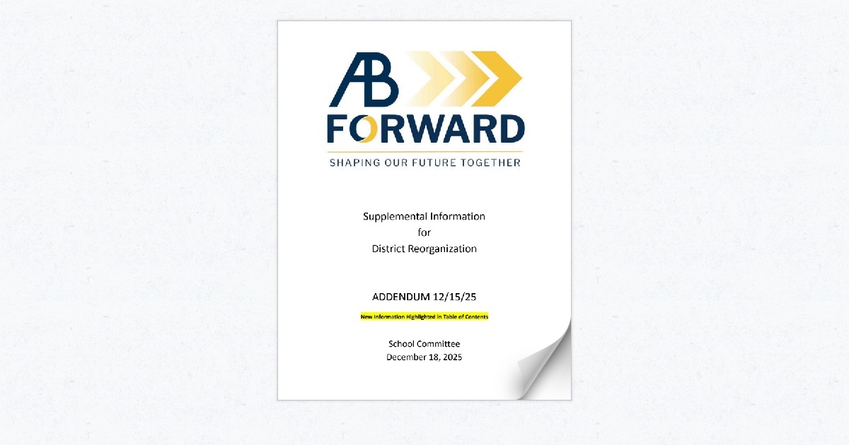 Addendum Copy of AB Forward Packet for School Committee 12.…