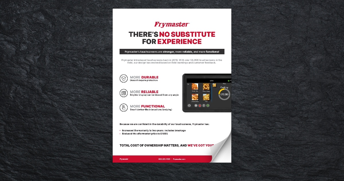 Frymaster - Filterquick Fryer
