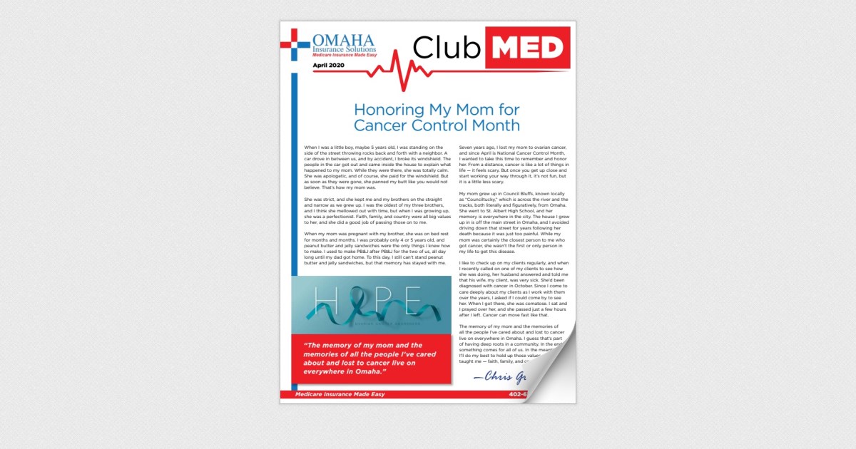 Omaha Insurance Solutions April 2020