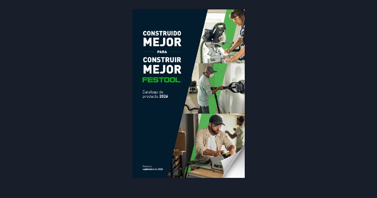 Catalogo de producto de Festool 2026 (Español) - Page 8-9