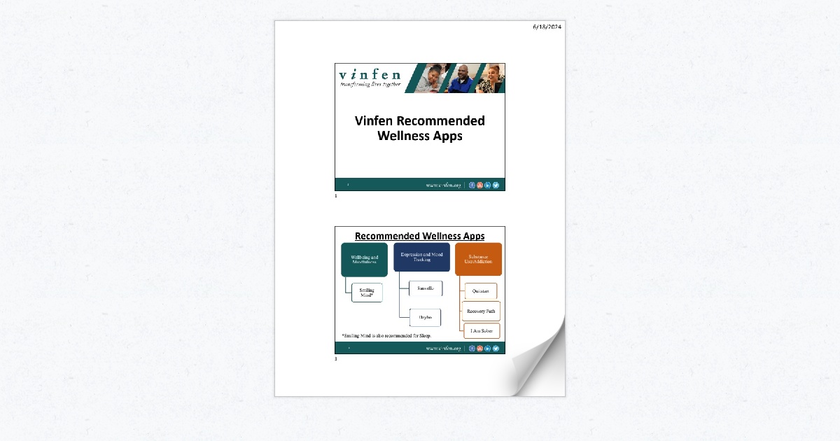 Microsoft PowerPoint - Vinfen Approved Apps