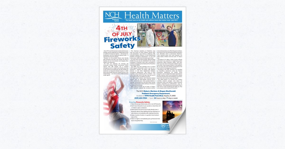 July Health Matters 2019