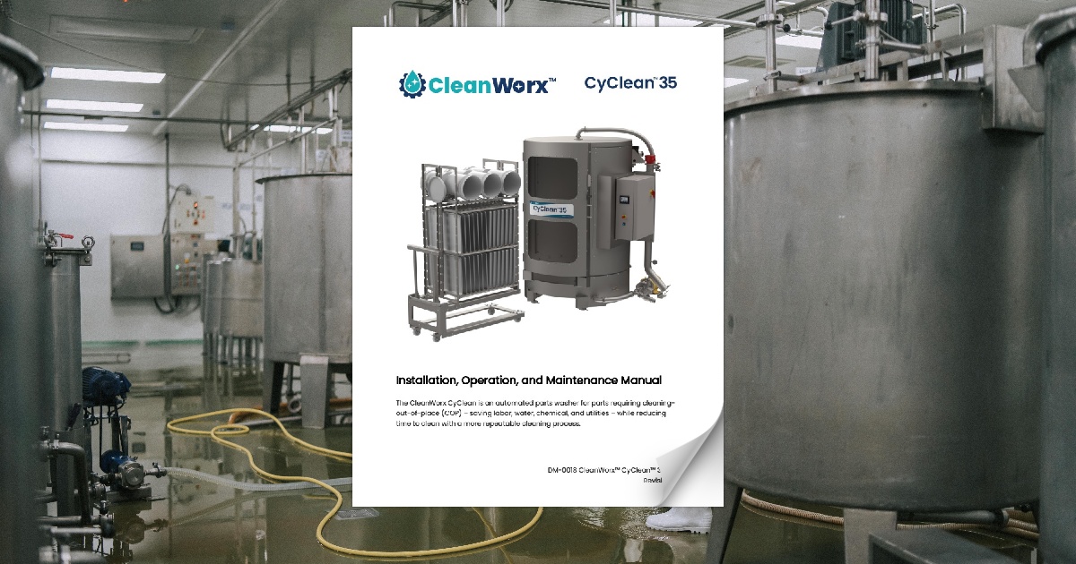 DM-0018_CleanWorx™ CyClean™ 35_IOM_Rev1.3