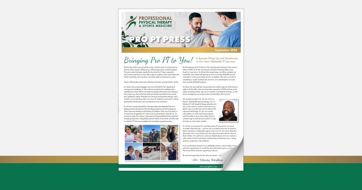 Professional PT September 2022
