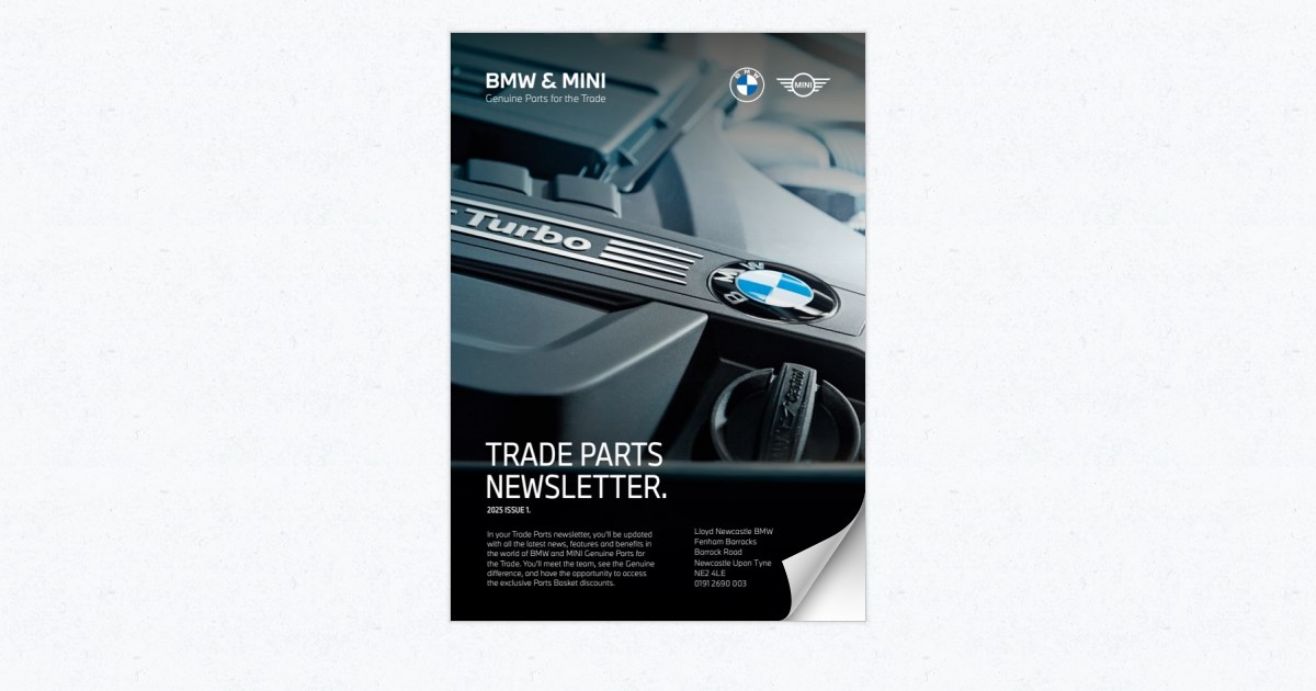 Newcastle BMW Trade Parts Newsletter