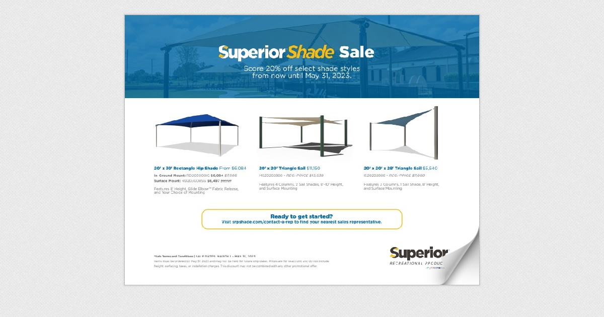 Shade Sale