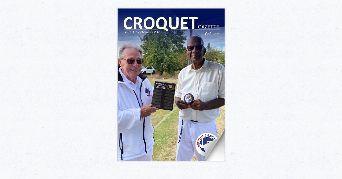 Croquet Gazette Online 003 - September 2025 - Page 32