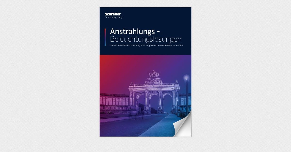 Schréder - Anstrahlung - Produktpalette