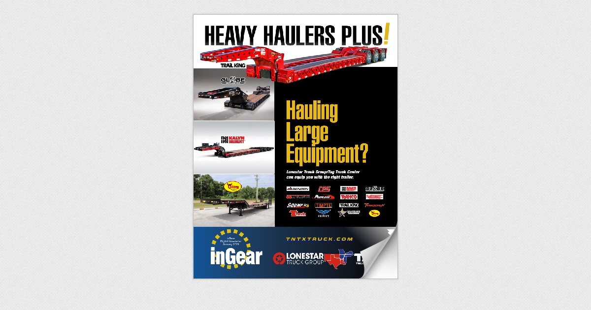 January 2021 InGear e-Newsletter - Parts - Sales - Service