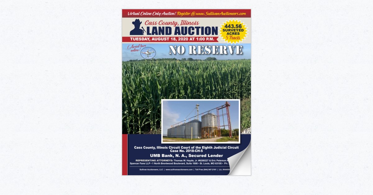 Cass County IL Auction