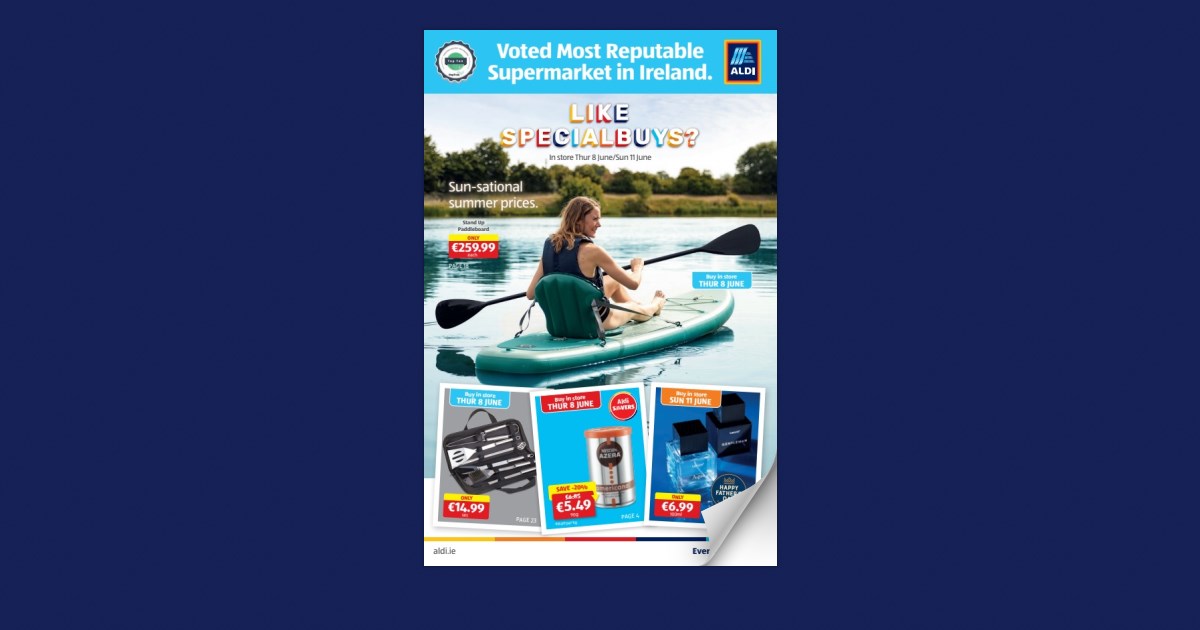 Aldi's paddleboard has returned for summer 2023