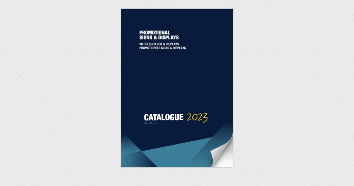 Catalogue 2023 Promotional Signs & Displays