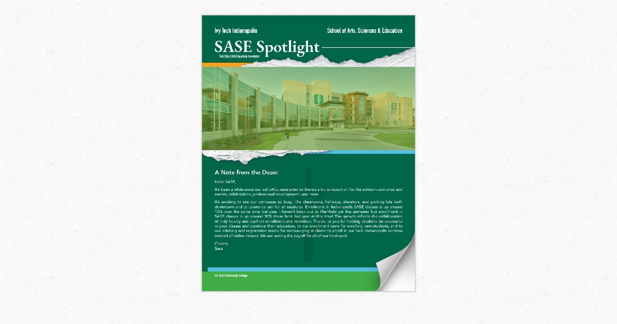 IvyTech SASENewsletter Vol9 No4 - Page 5