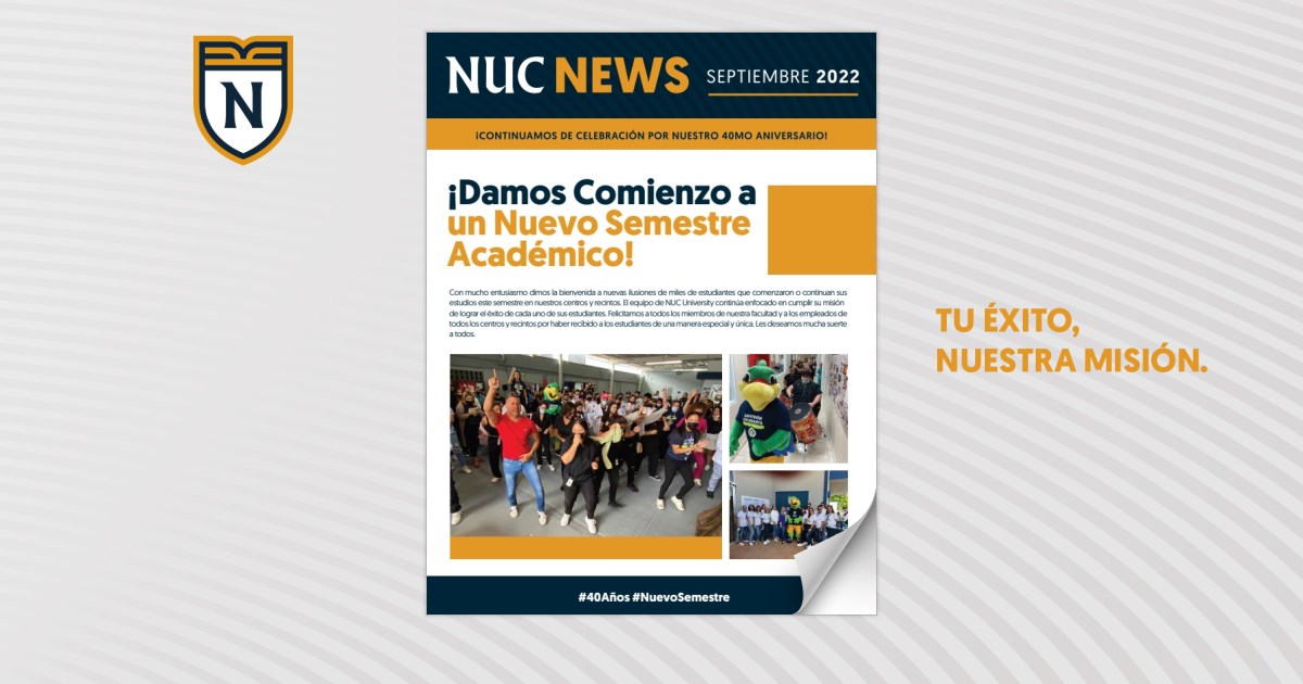 Nuc university nuc news septiembre page 5