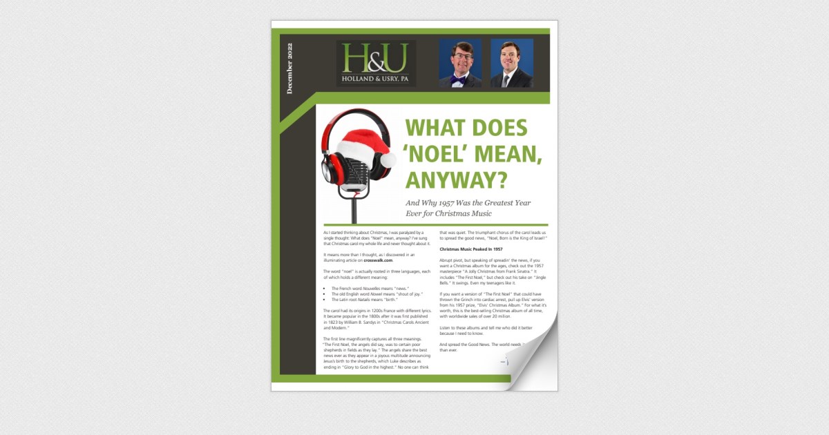 Holland usry p a december 2022 page 4