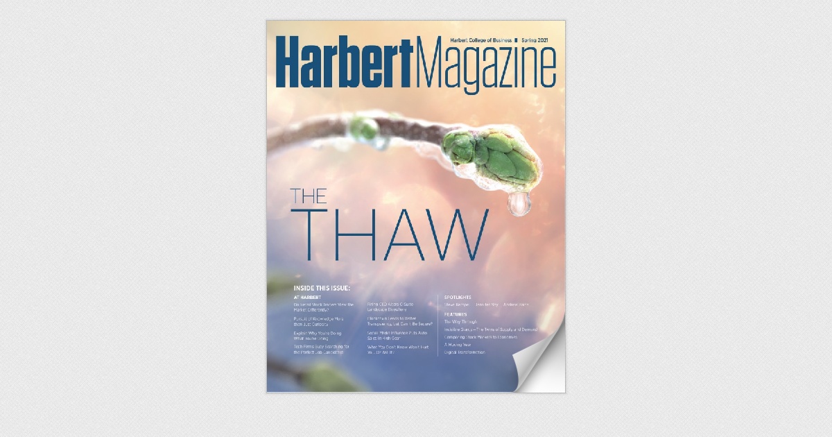 Harbert Magazine Spring 2021 - Page 57
