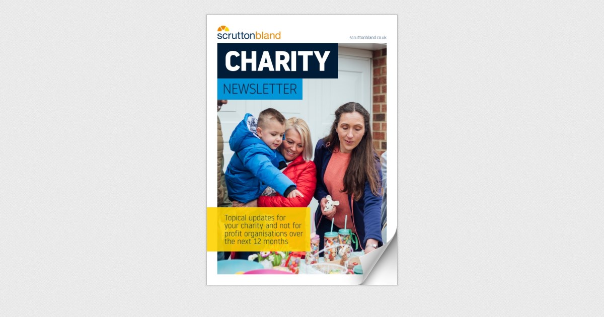 Charity Newsletter