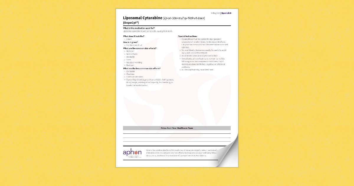 Liposomal Cytarabine