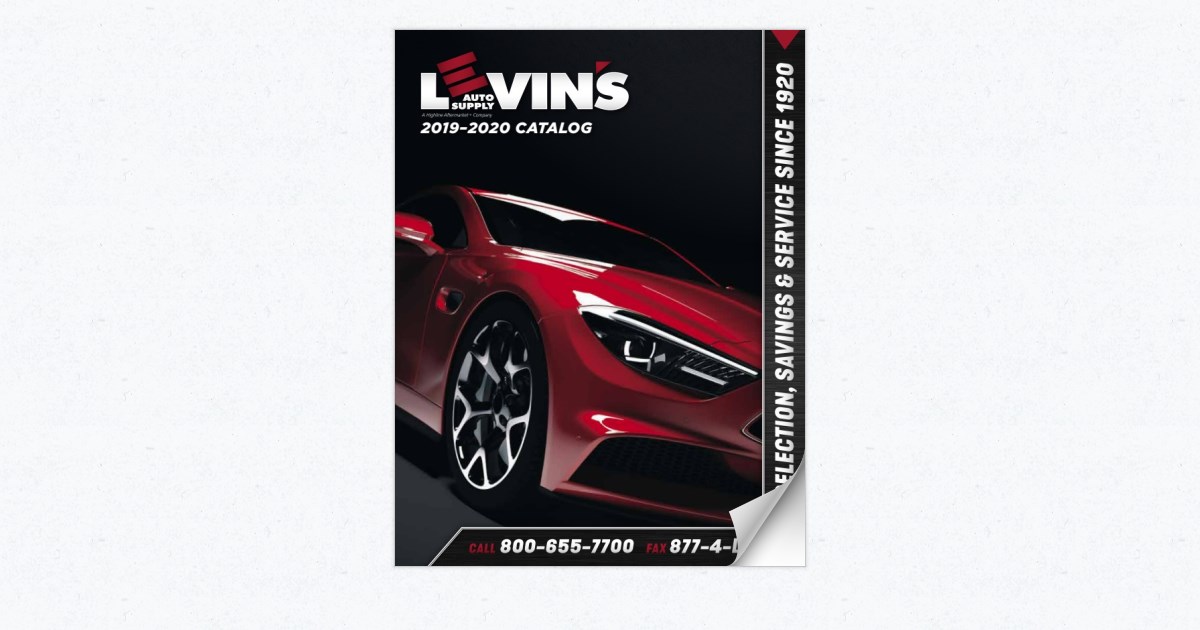 Levin's Product Catalog 2019-2020