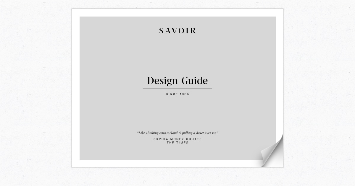 SAVOIR DESIGN GUIDE | 2025