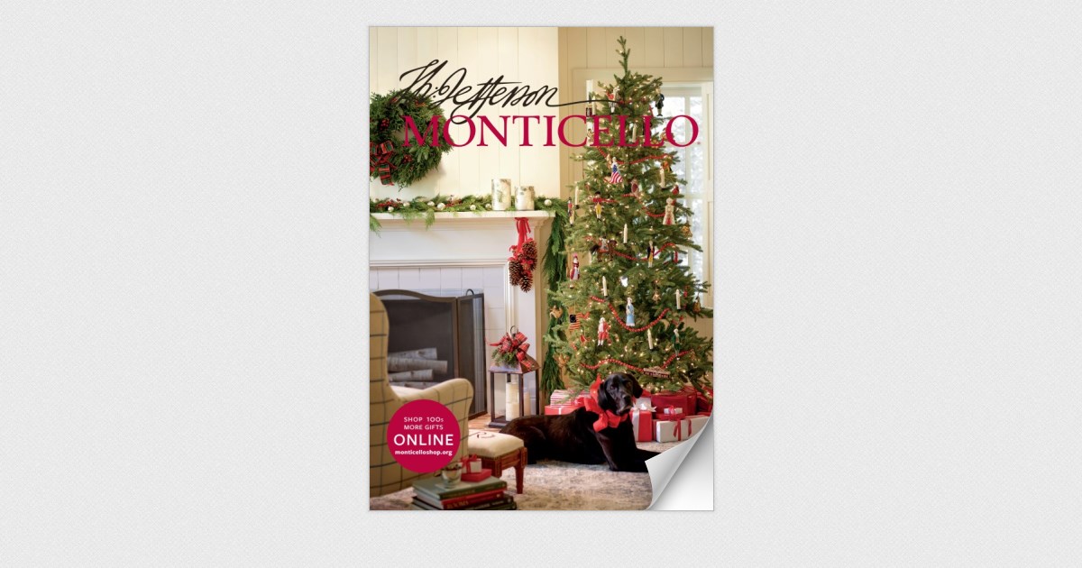 Monticello Shop Holiday Catalog