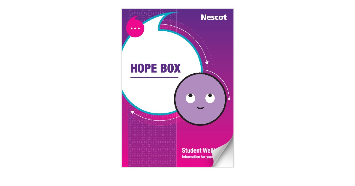 03696 A5 Wellbeing Leaflet Hope Box 2025
