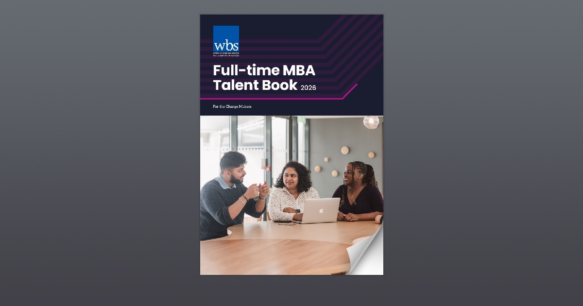 Full-time MBA Talent Book 2026