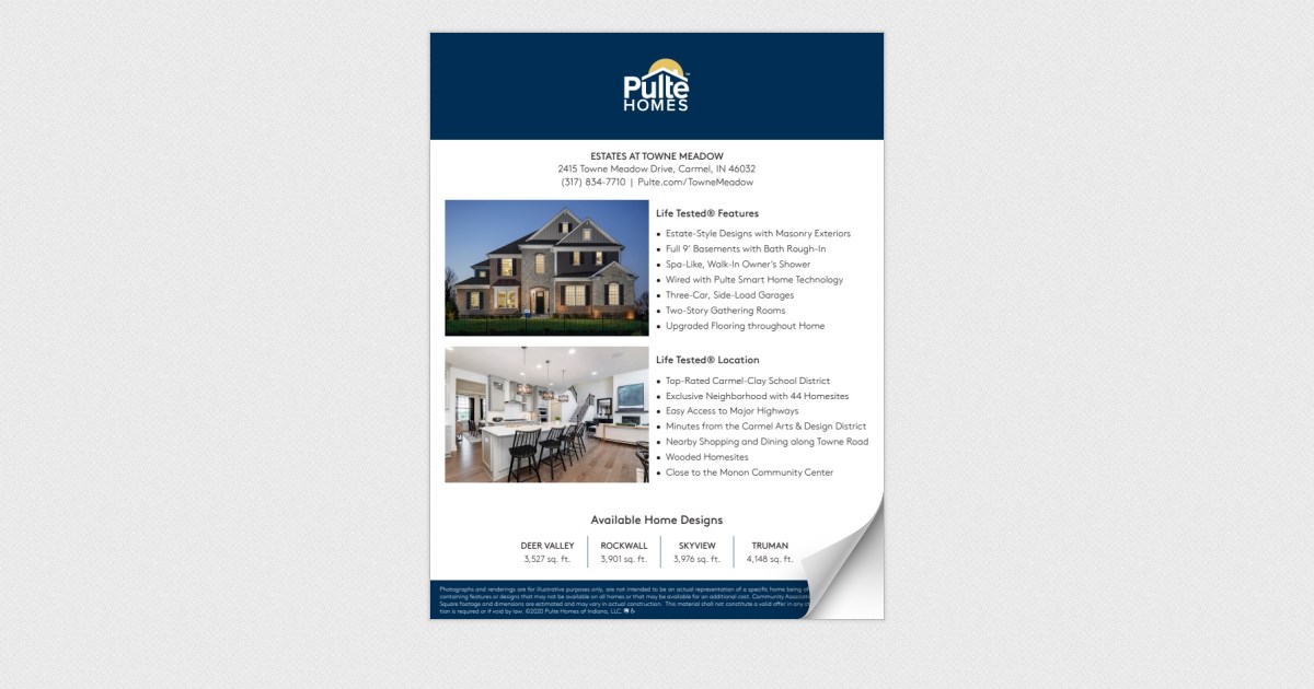 Estates at Towne Meadow by Pulte Homes