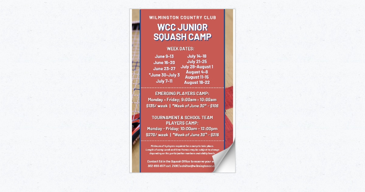 Squash Camp
