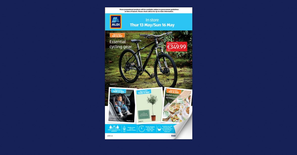 Aldi cycling gear discount 2021