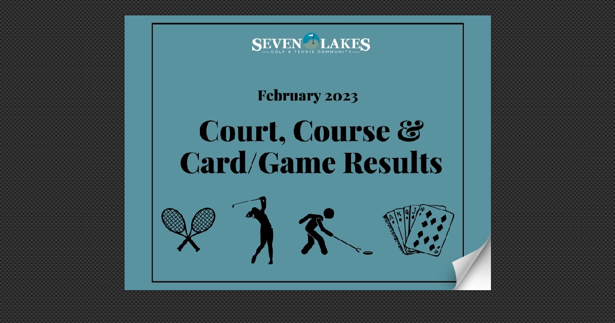 Scores Booklet - March 2023