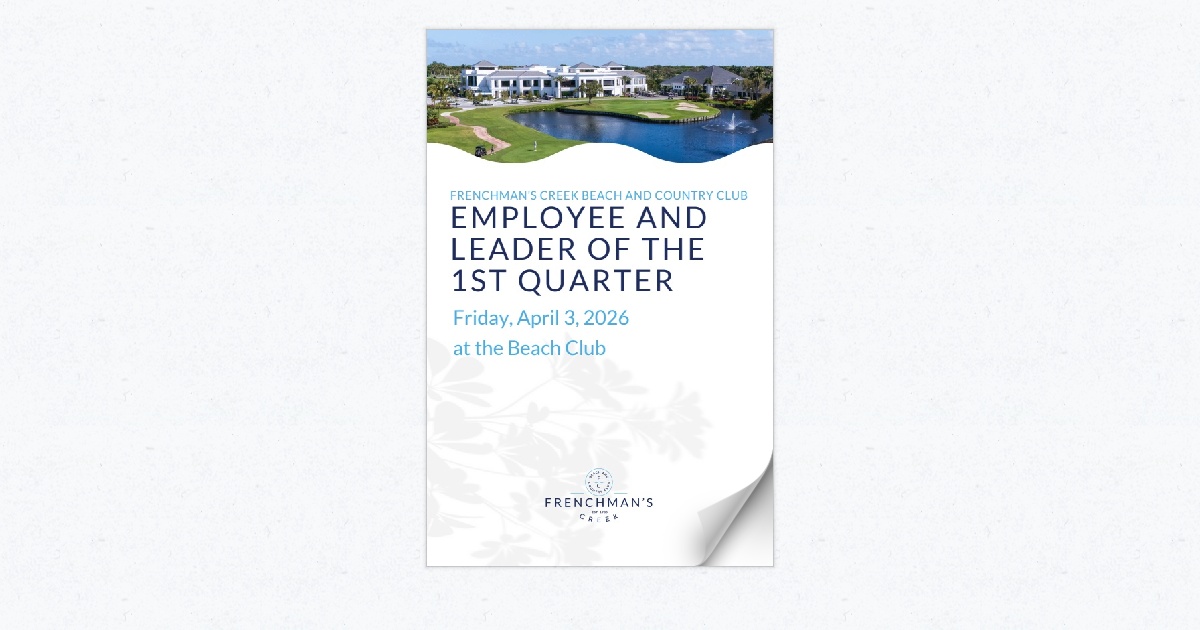 Employees and Leaders of the 1st Quarter - Booklet