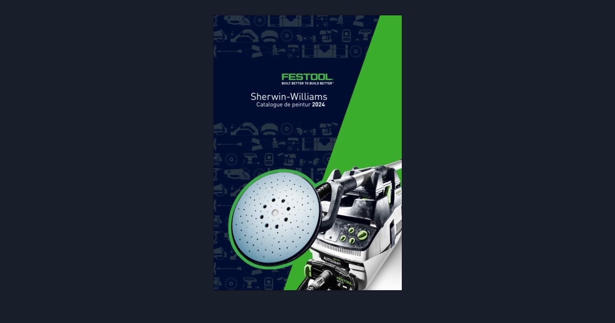 Catalogue Festool Canada & SherwinWilliams 2024 (Français)
