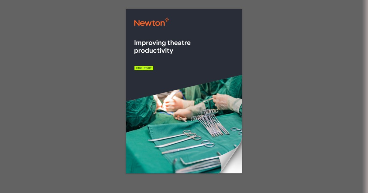 Improving theatre productivity
