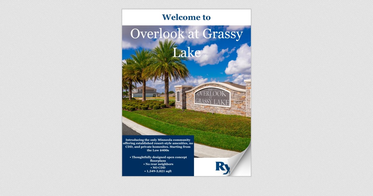 to Overlook at Grassy Lake