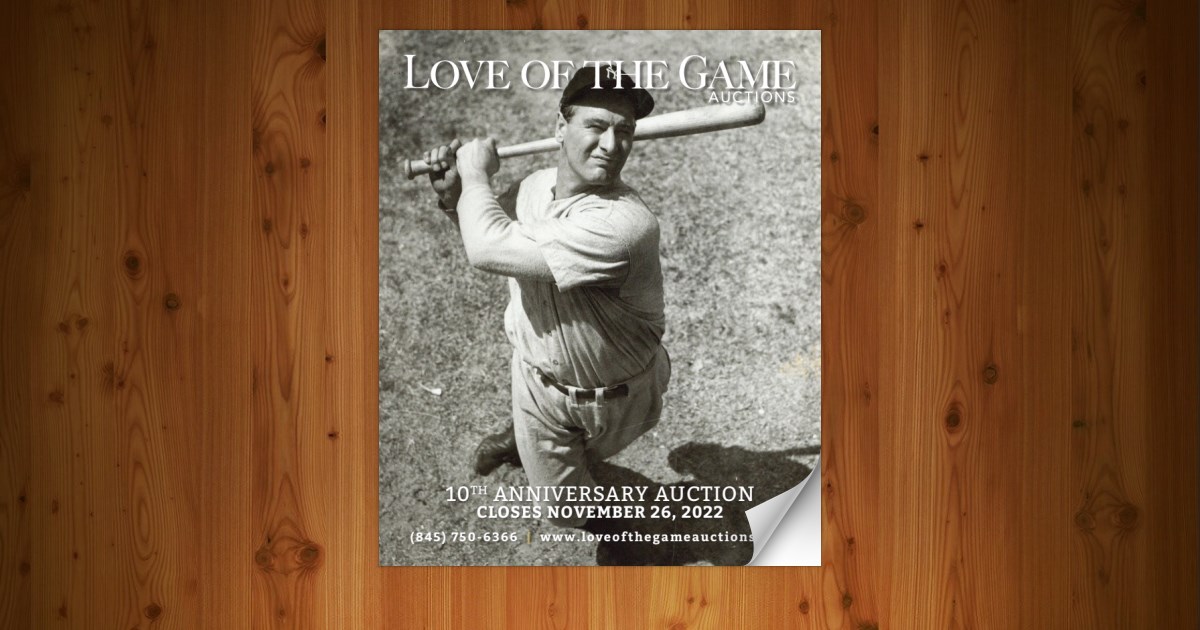 Love of the Game Auctions