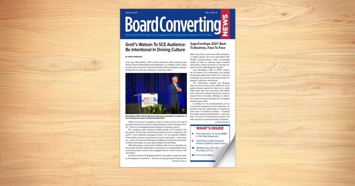 Board Converting News, August 16, 2021