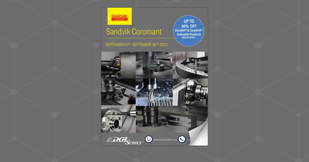 Sandvik Coromant Indexable Products